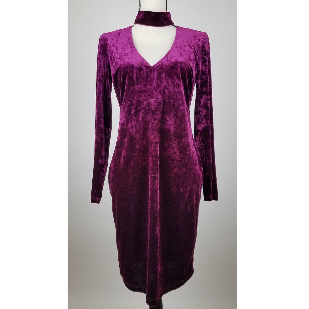 Bardot Womens Dress 8 Long Sleeve V-Neck C3-03P